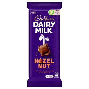 CADBURY HAZELNUT CHOCOLATE 180GM