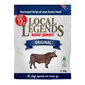 LOCAL LEGENDS BEEF JERKY ORIGINAL 55GM