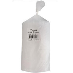 Capri Round Container Lids to Suit 250-850ml Clear 110mm, Pack of 50