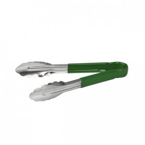 TRENTON GREEN METAL TONGS 230MM (EACH)