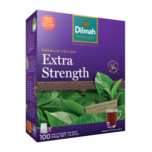 DILMAH PREMIUM EXTRA STRENGTH TEA CUP BAGS 100S