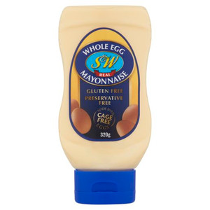 S&W WHOLE EGG MAYONNAISE SQUEEZE 320GM