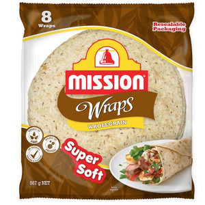 MISSION WHOLEGRAIN WRAPS 8PK