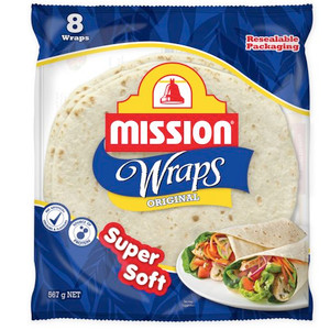 MISSION WRAPS ORIGINAL 8PK