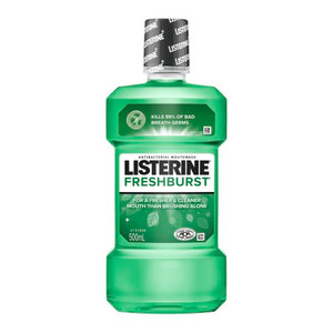 LISTERINE FRESH BURST MOUTHWASH 500ML