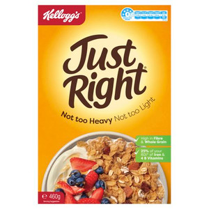 KELLOGGS JUST RIGHT ORIGINAL 460GM