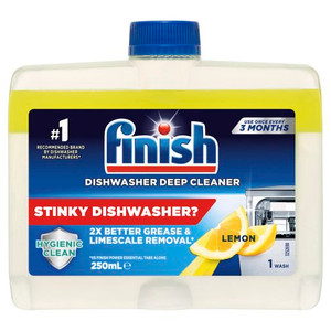 FINISH LEMON DISHWASHER CLEANER 250ML