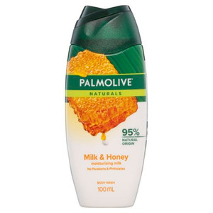 PALMOLIVE NATURALSMILK AND HONEY SHOWER MILK 100ML (Carton of 6)