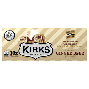 KIRKS GINGER BEER 10X375M