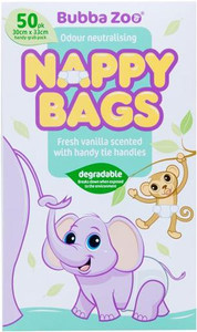 BUBBAZOO NAPPY BAGS 50PK (Carton of 6)