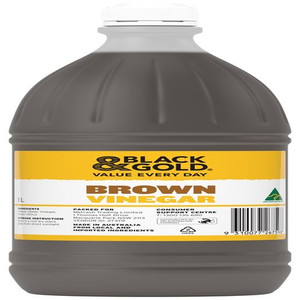BLACK & GOLD VINEGAR BROWN 1L (Carton of 9)