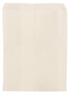 CAST AWAY WHITE NO1/2 FLAT PAPER BAG (CA-WF1/2), Pack of 1000
