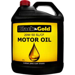 BLACK & GOLD MOTOR OIL 2W-5 SL/CF 4L