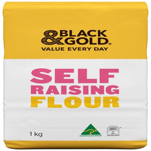 BLACK & GOLD SELF RAISING FLOUR 1KG (Carton of 12)