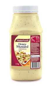 MASTERFOODS FRENCH HONEY MUSTARD SALAD DRESSING 2.5KG