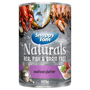 SNAPPY TOM SEAFOOD PLATTER IN PRAWN JELLY 400GM (Carton of 12)