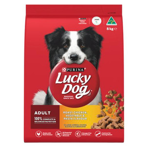 PURINA LUCKY DOG CHICKEN VEGETABLE & PASTA 8KG