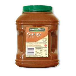 FOUNTAIN SATAY SAUCE 2.5L