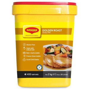 MAGGI GOLDEN ROAST GRAVY MIX GLUTEN FREE 2KG