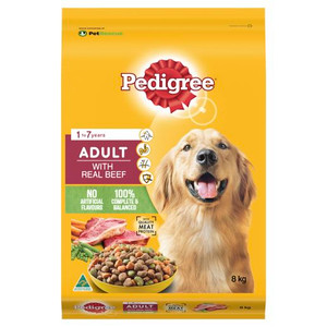 PEDIGREE MEATY BITES BEEF DOG FOOD 8KG