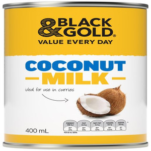 BLACK & GOLD COCONUT MILK 400ML (Carton of 24)