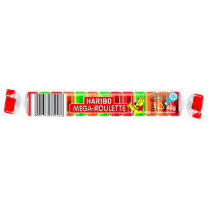 HARIBO MEGA ROULETTE LOLLIES 45GM (Carton of 40)