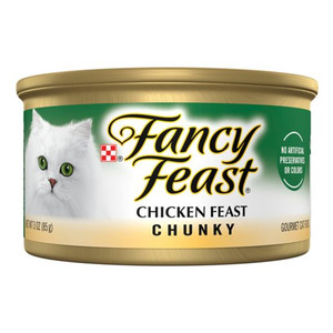 PURINA FANCY FEAST CHUNKY CHICKEN CAT FOOD 85GM (Carton of 24)