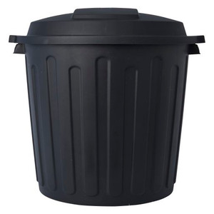 Willow Outdoor Dome Garbage Bin with Lid 75L, Each