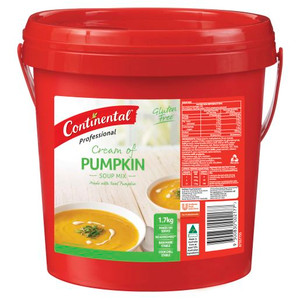 CONTINENTAL CREAM OF PUMPKIN CUP-A-SOUP 1.7KG