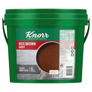 KNORR GRAVY SAUCE RICH BROWN 7.5KG