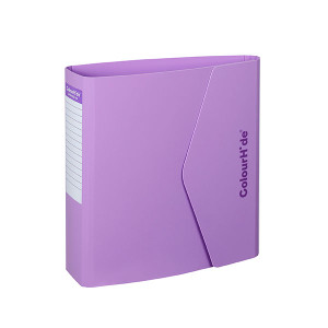 COLOURHIDE LEVER ARCH FILE PP A4 70MM PURPLE