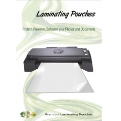 GOLD SOVEREIGN LAMINATING POUCH FILM 100MM X 146MM 150MIC PACK 100 SHEETS