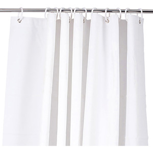 Compass Shower Curtain 1800W x 1800mmh White, Each