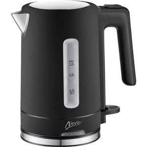 Nero Select Kettle 1 Litre Stainless Steel Black, Each