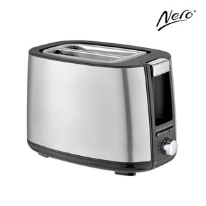 Nero 2 Slice Toaster Stainless Steel, Each