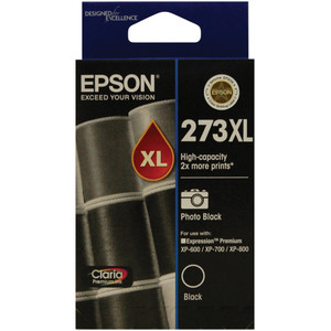 Epson 273XL Claria Premium Ink Cartridge High Yield Photo Black
