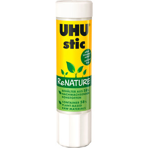 UHU ReNature Glue Stick 21g White