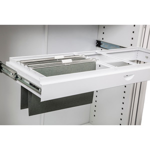 Rapidline Go Steel Tambour Accessory Roll Out File Frame 1020W x 360D x 95mmH White