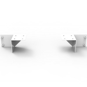 Rapidline SHUSH30+ Screen Fixing Bracket For 900mm Height White Set Of 2