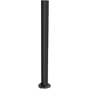 Rapidline Power Pole Floor To Ceiling 3.3M High x 80mm Diameter Black