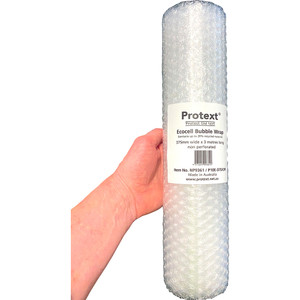 Protext Bubble Wrap Office Roll Non-Perforated 375mm x 3m Clear NP9361