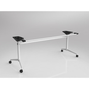 OLG Uni Flip Table Frame Only Suits Tops 1500-1900W x 600-900D x 695mmH White