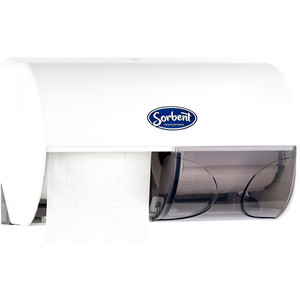 Sorbent Professional Toilet Tissue Dispenser Double White
