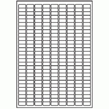Label Line 062 Permanent Matt Fluoro Green Labels, 20 x 10mm, 252 Labels per Sheet (Box of 100)