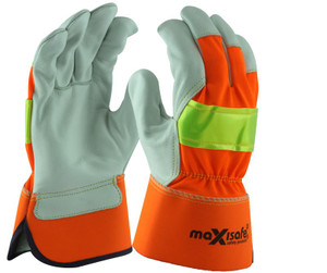 Maxisafe Reflective Safety Rigger W/ Safety Cuff, XL Pair