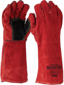 Western Red Premium Welders Gauntlet