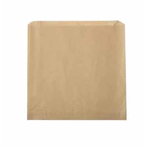 BROWN 3 SQUARE PAPER BAG. 235MM X 200MM 50GSM CARTON OF 500
