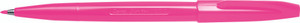 Pentel S520 Sign Pen 0.8mm Fibre Tip Pink Ink, Each
