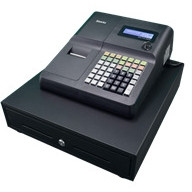 SAM4S ER-260EJ Thermal Single Station Cash Register with Raised Keyboard, 450 x 430 x 245 mm
