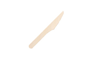 165mm FSC Wood Knife, Pack of 100
